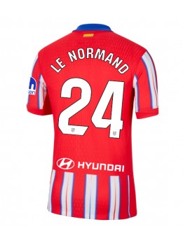 Billige Atletico Madrid Robin Le Normand #24 Hjemmedrakt 2024-25 Kortermet